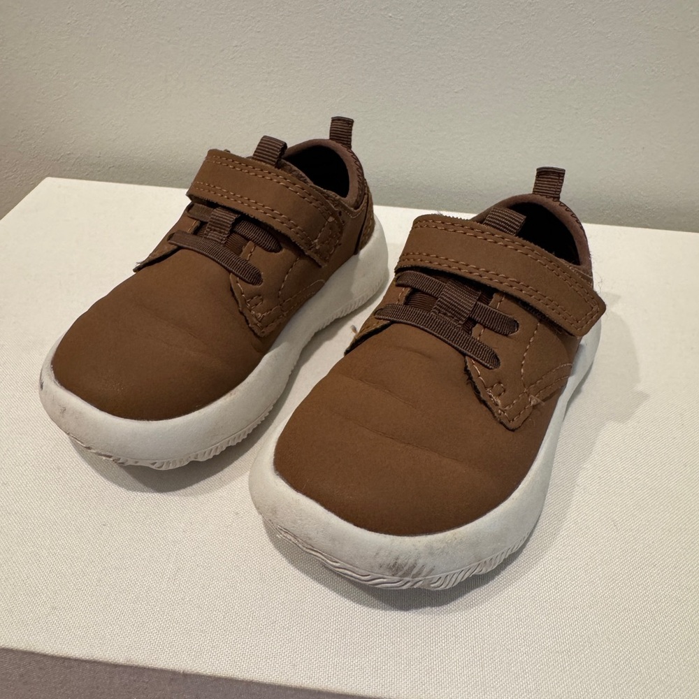 Sperry Toddler Kids Brown Shoe, Size 6